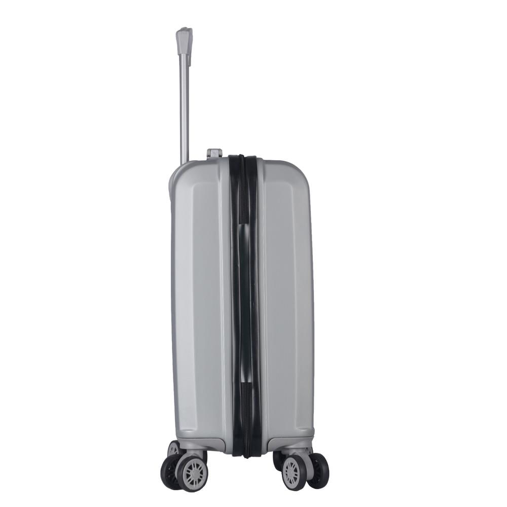 Juego Set Maletas X3 18,22,26 Pulg. Bin Ht 084 Plata img #5