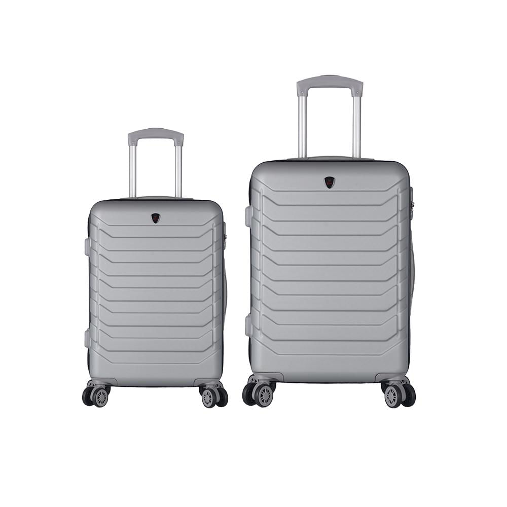 Juego Set Maletas X2 21,25 Pulg. Bin Ht 081 Plata img #1