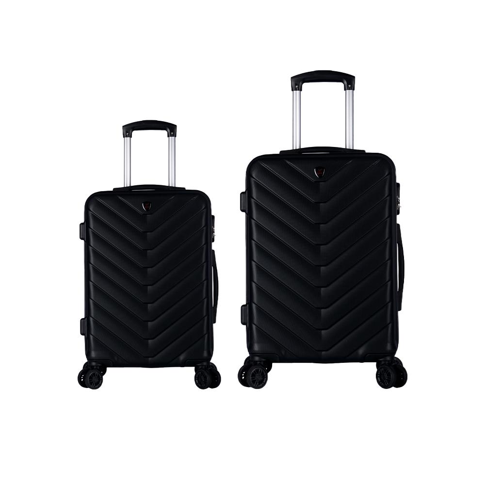 Juego Set Maletas X2 24,28 Pulg.Bin Ht 082 Negro img #1