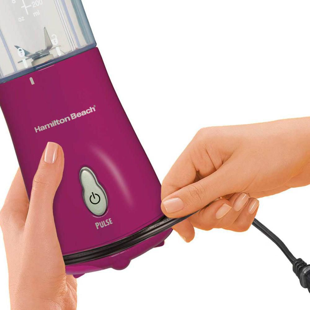 LICUADORA PERSONAL ROSADA img #2