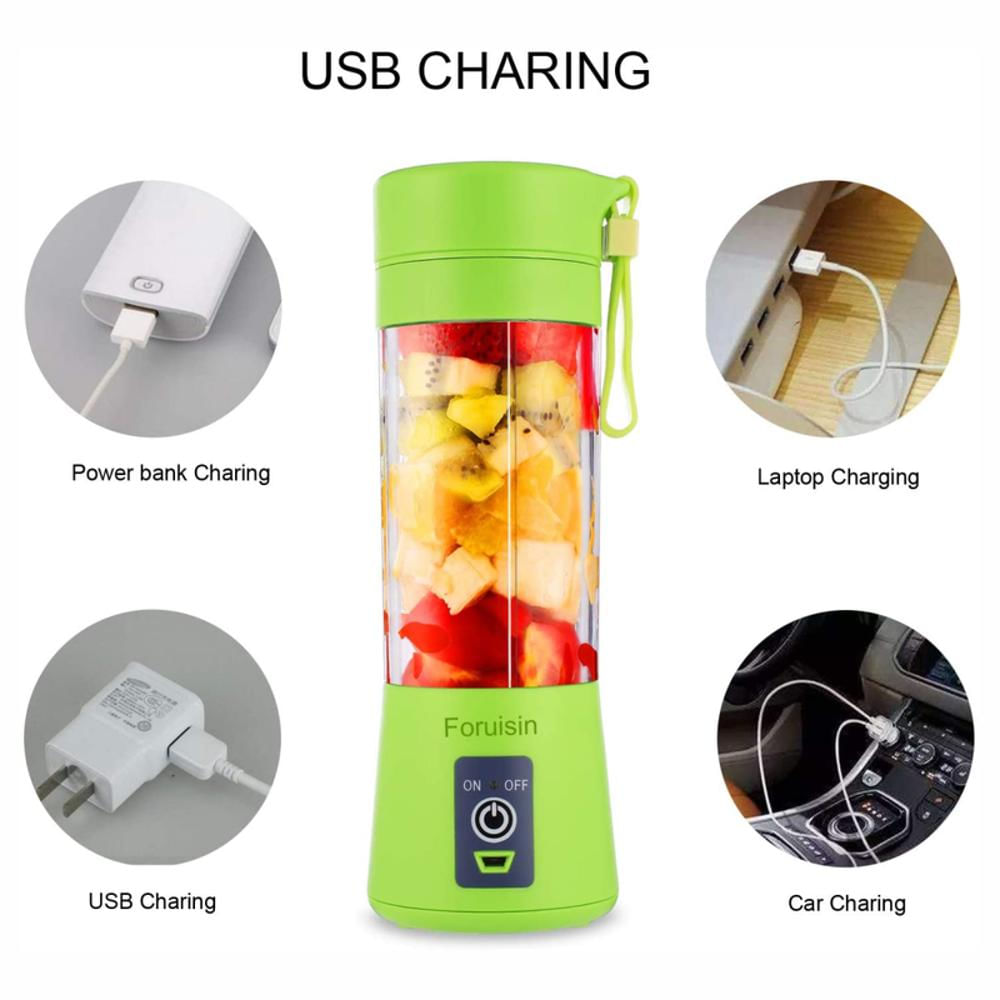 Licuadora Portátil Personal Recargable Usb 380 Ml img #4