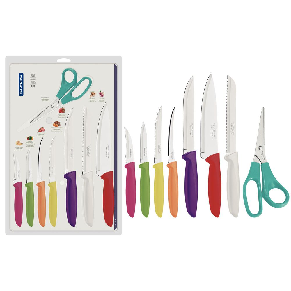 JUEGO DE CUCHILLOS 8PZS PLENUS TRAMONTINA 23498917 img #2