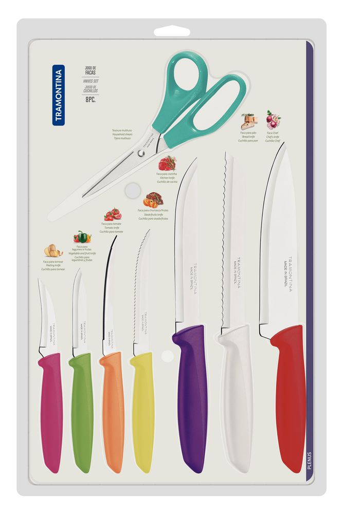 JUEGO DE CUCHILLOS 8PZS PLENUS TRAMONTINA 23498917 img #3