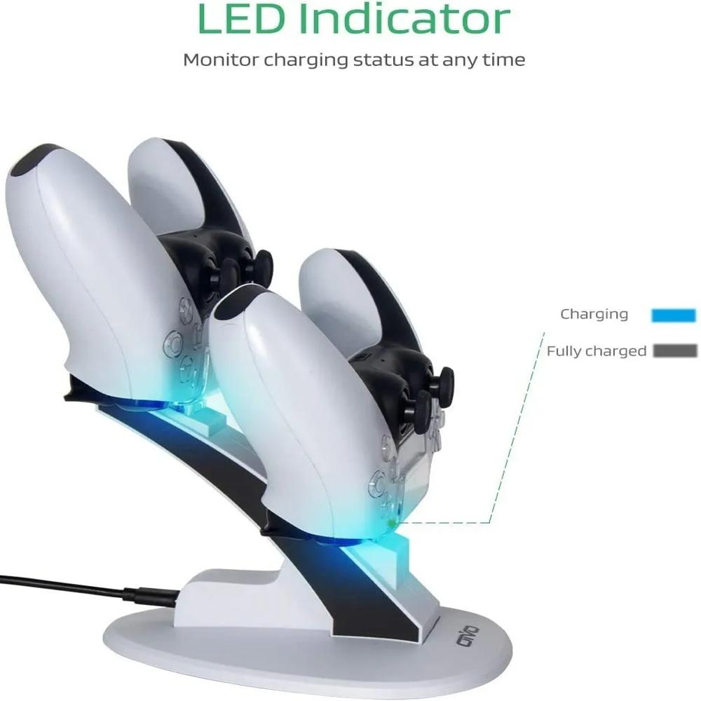 Base Carga Control Ps5 Playstation 5 Stand De Carga Dual img #3