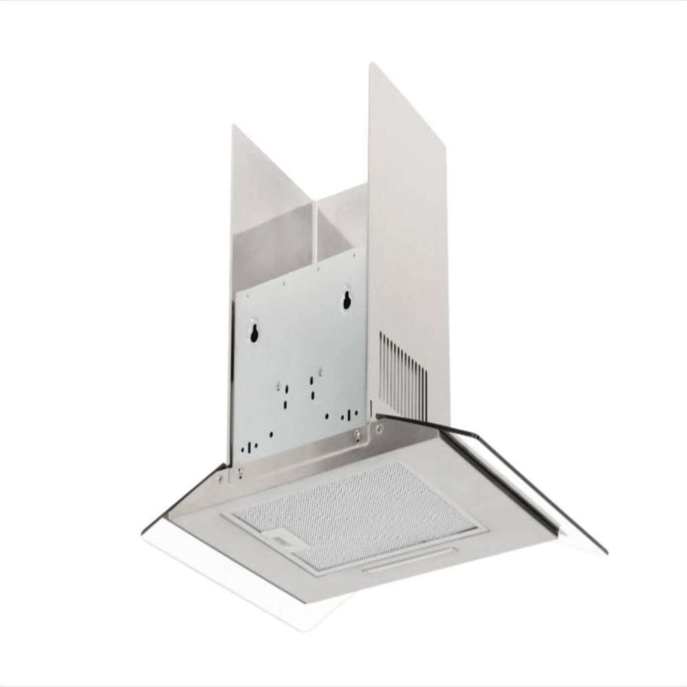 Campana Extractora De Pared Avera Acero Inoxidable Y Vidrio Templado 60 Cm img #2