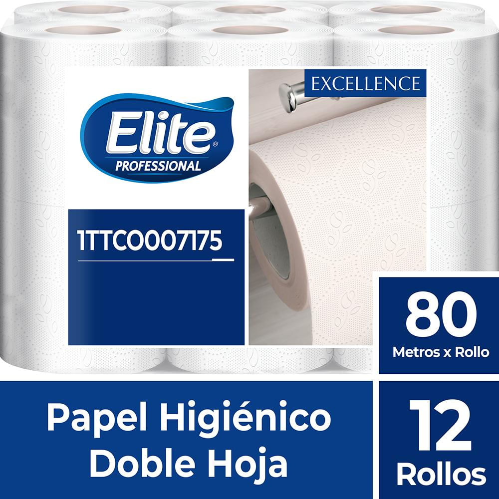 Papel Higienico Doble Hoja 80 Mts X 12 Rollos Extrablanco img #1