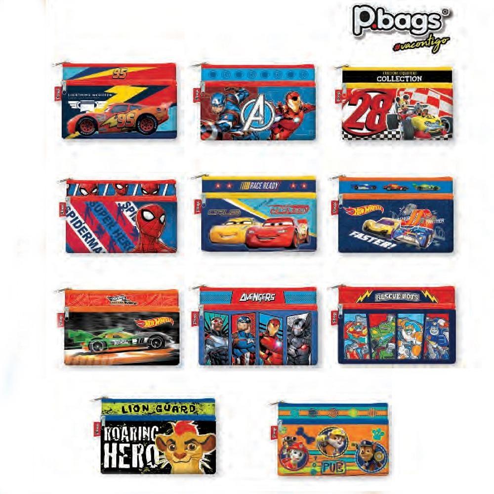 Cartuchera 2 Bolsillos Niño P.Bags img #3