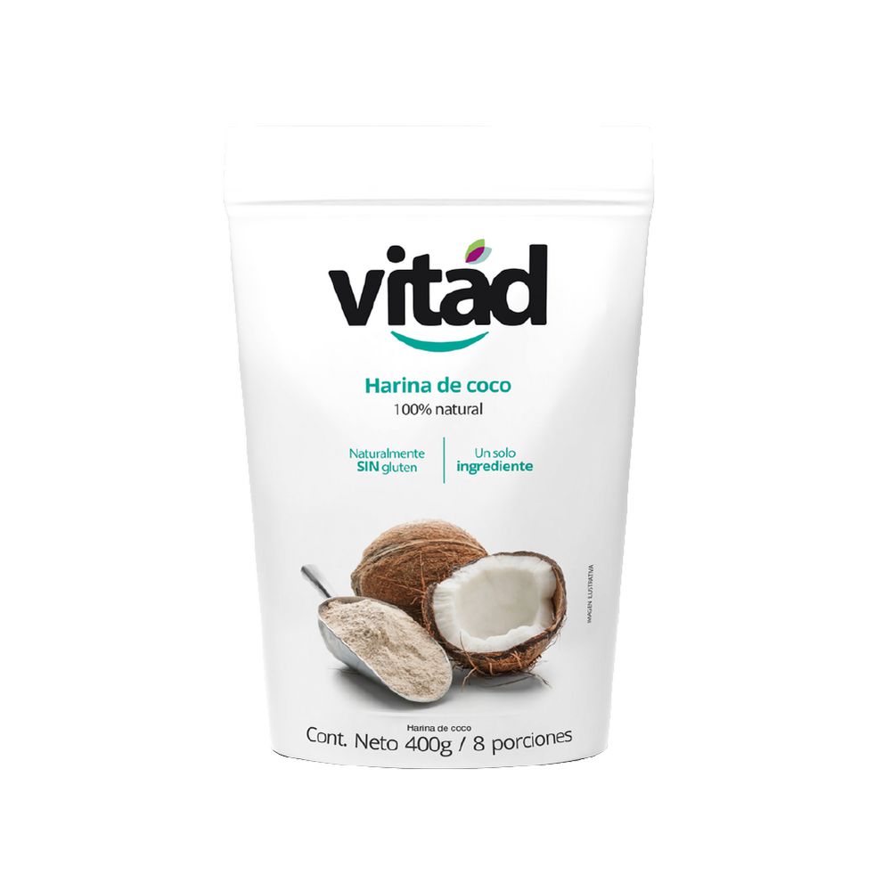 Harina de coco VITAD 400 gr img #1