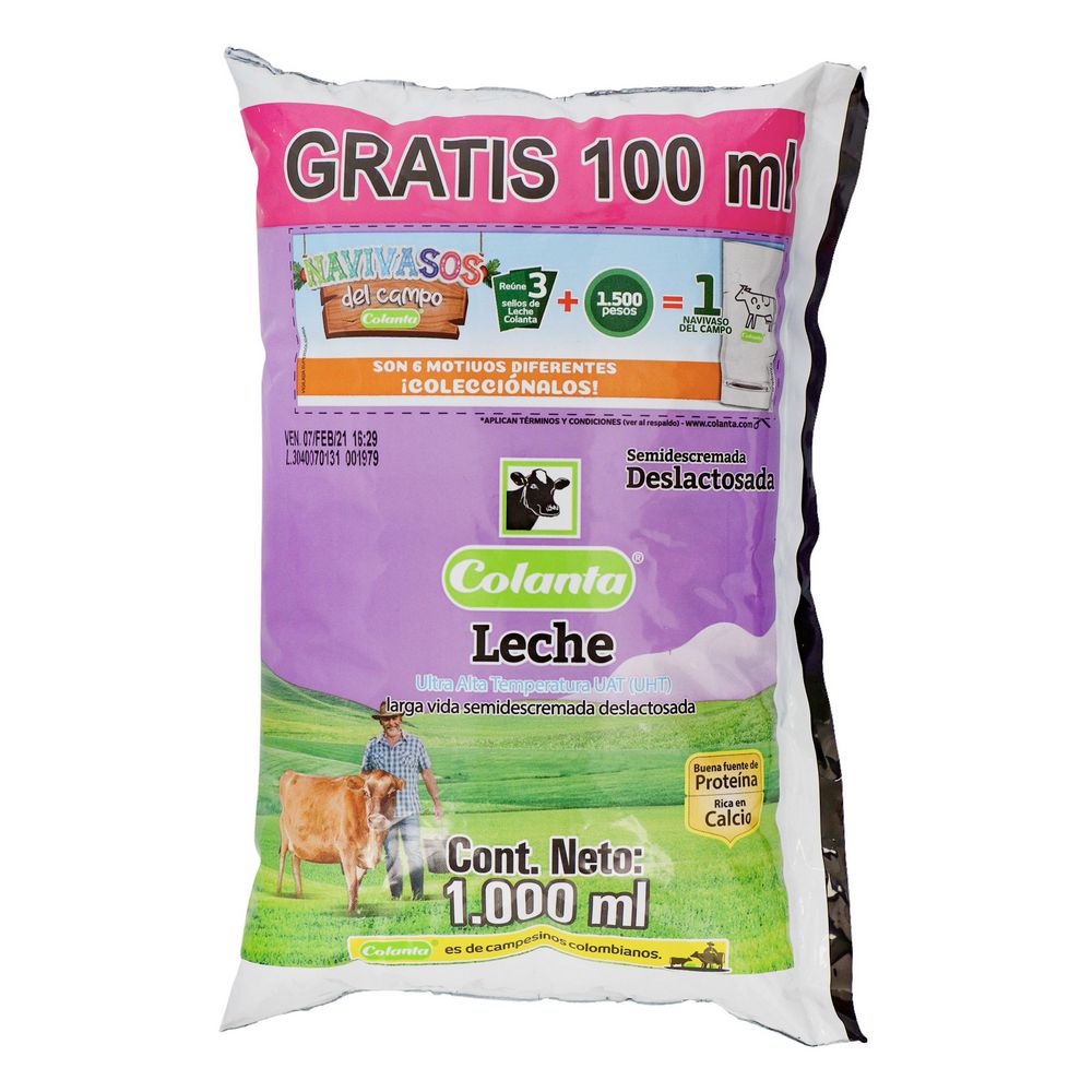 Oferta Leche Deslactosada COLANTA 900 ml img #1