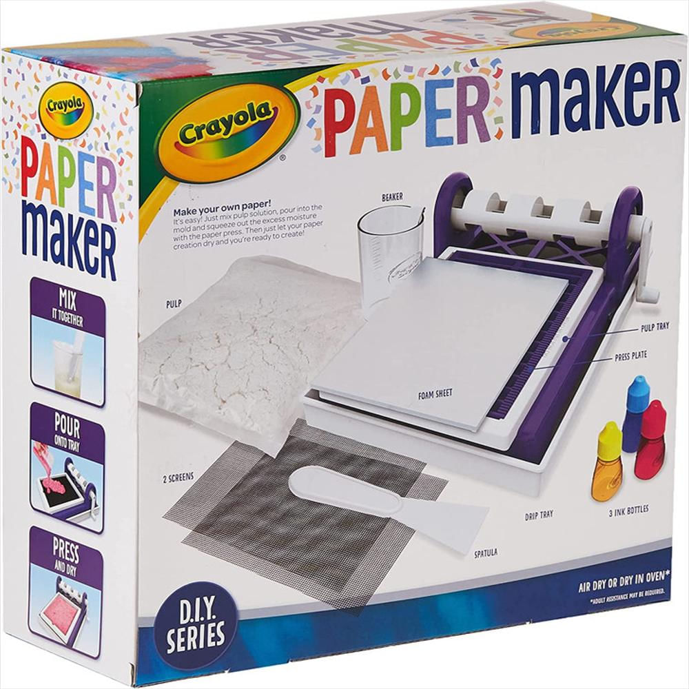 Crayola Fabricante De Papel, Kit Manualidad Para Hacer Papel img #2