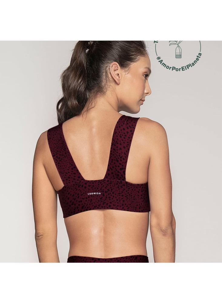 195383 Top Deportivo Con Tecnología Bio Pet Escote Cuadrado Y Cargaderas Anchas img #2