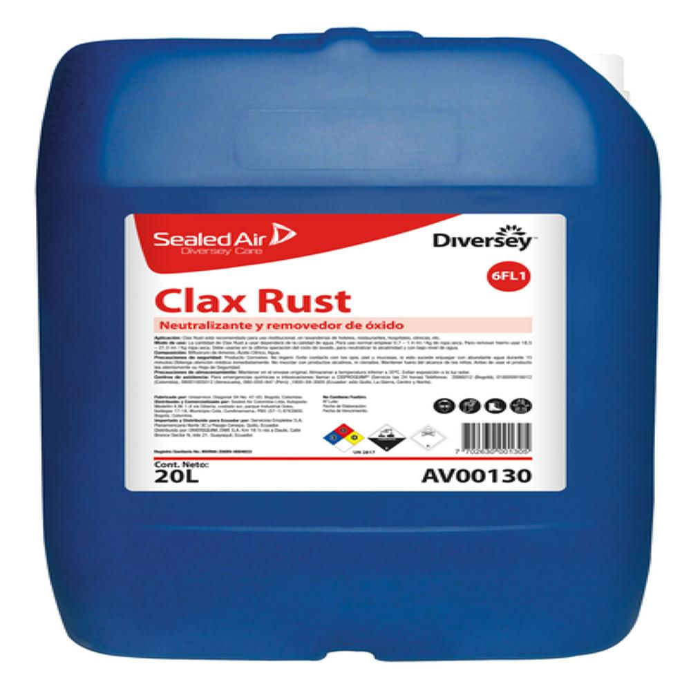 Neutralizante Y Removedor De Oxido Clax Rust Lavanderia 20 Litros img #1
