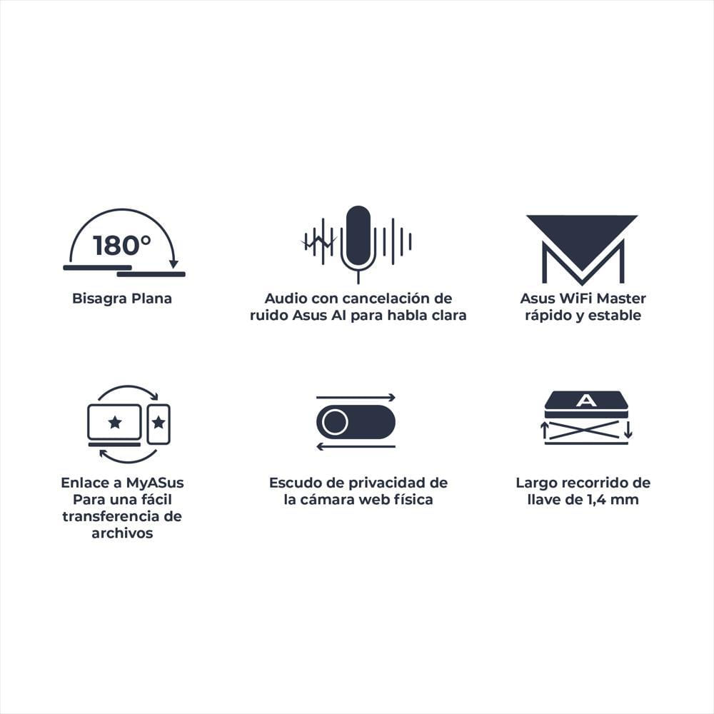 Computador Portátil Asus Ryzen 5 4600H 16Gb Ram + 512Gb Ssd 14 pulgadas Fhd img #5