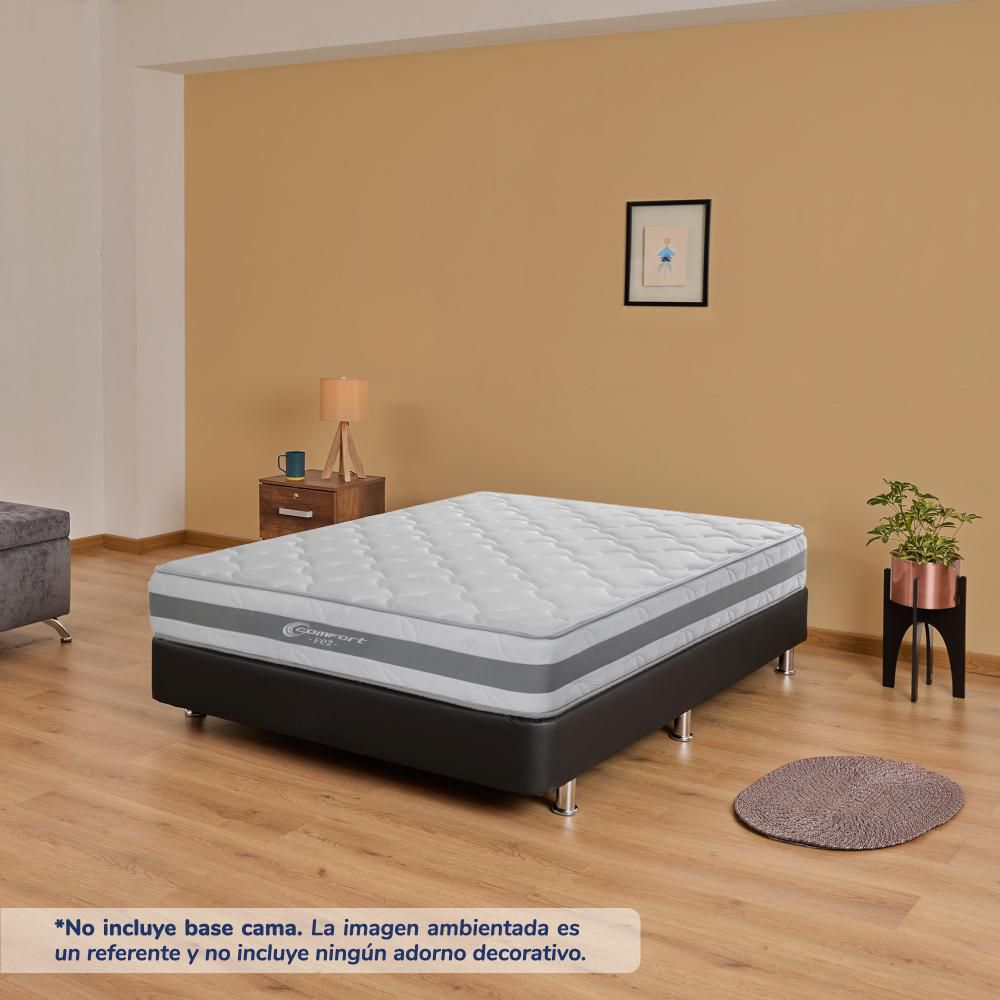 Colchón COMFORT Sencillo (100 x 190 cm) 4106020010001 Resortado Semifirme img #4