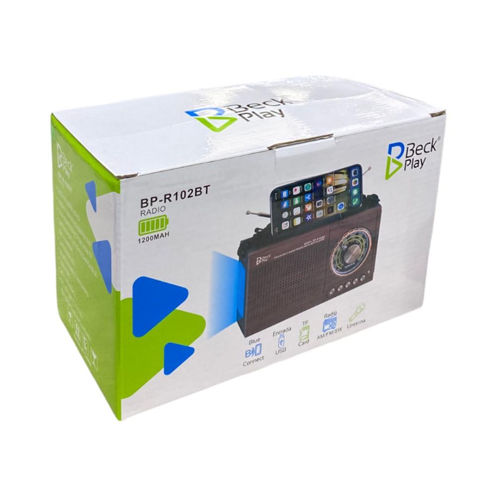 Radio Am Y Fm Parlante Bluetooth Vintage Clásico Bp R102bt img #5