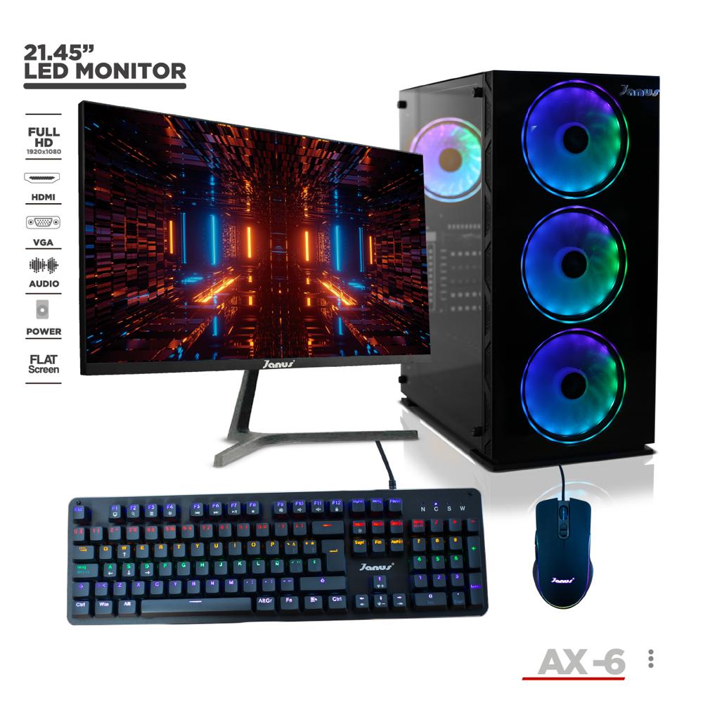 Computador Gamer Ryzen 5 5600G / Ddr4 8Gb / Ssd 512Gb / Monitor 22 img #1