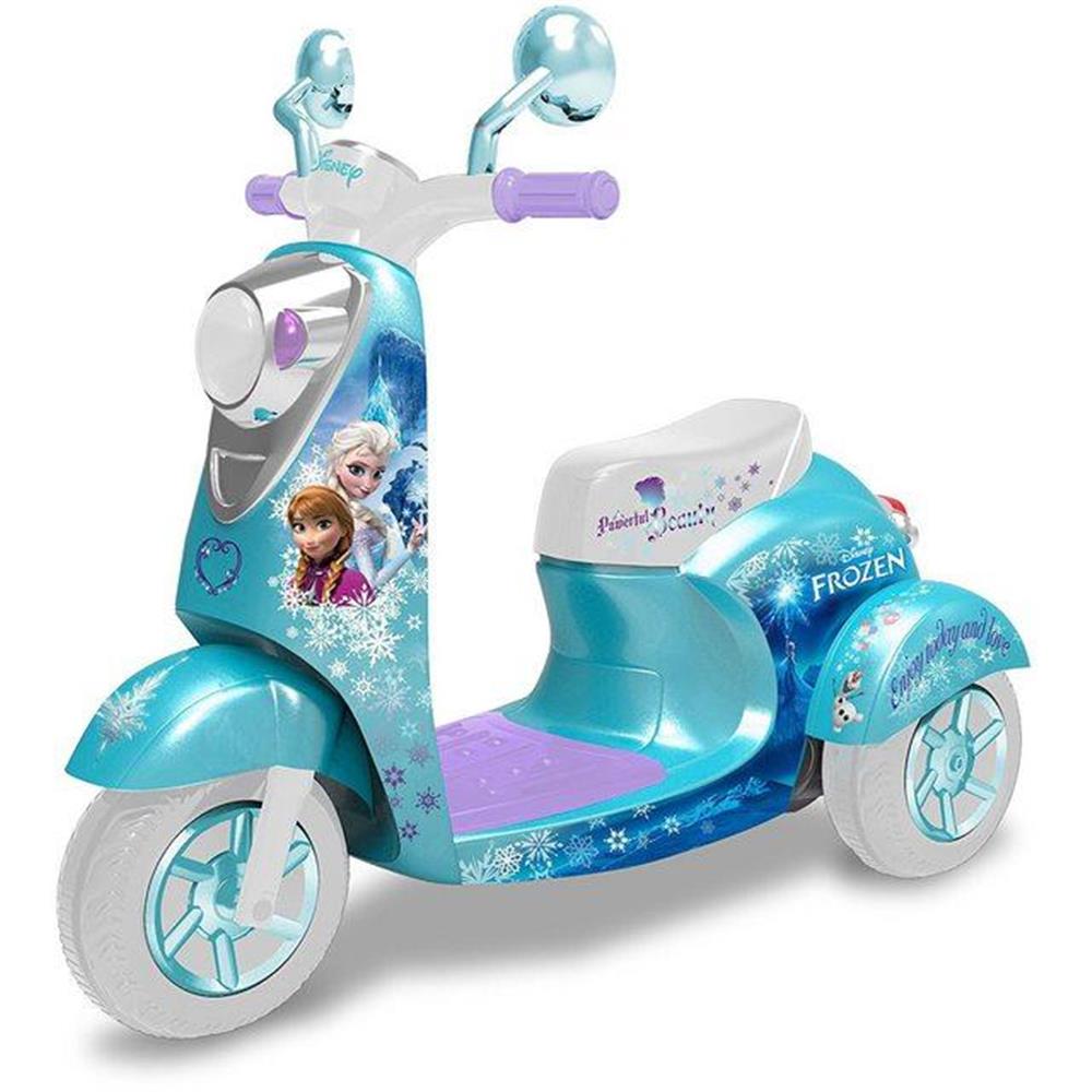 Moto Electrica Disney Frozen 6V Scooter Para Niña img #2