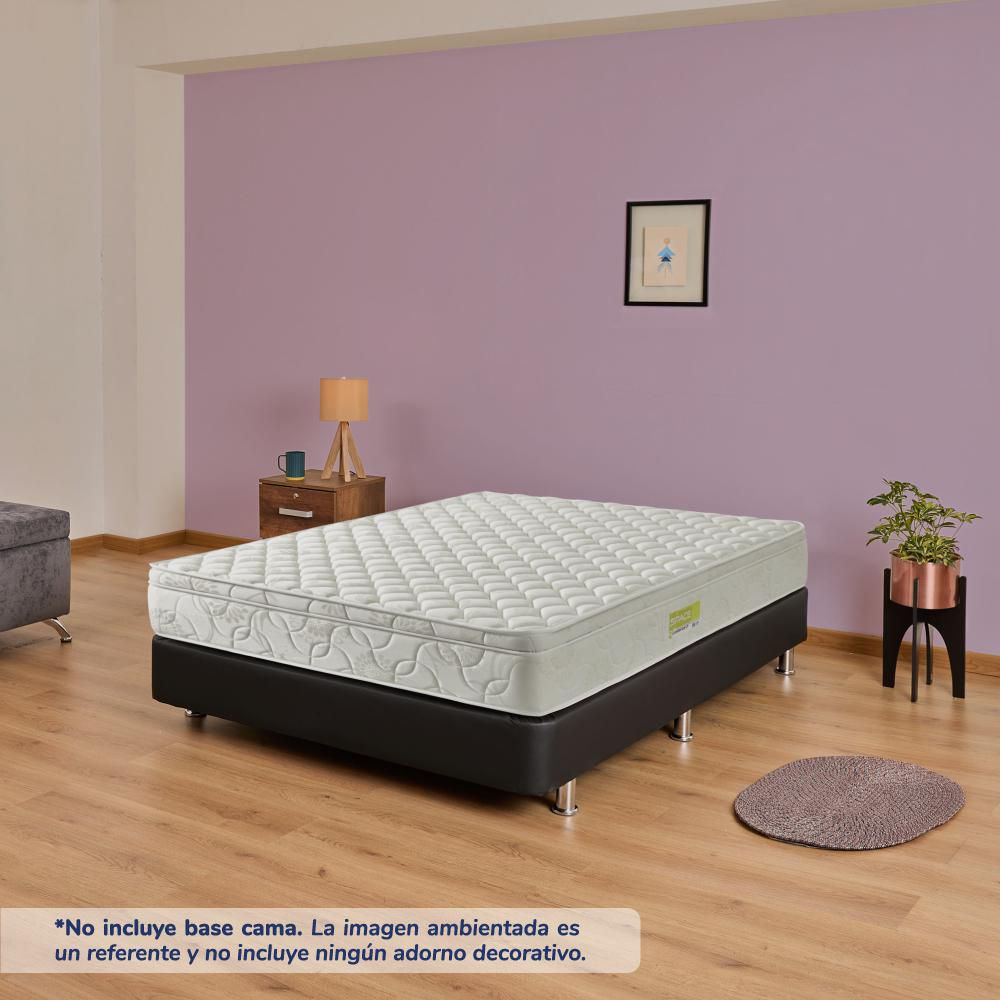 Colchón COMFORT Semidoble (120 x 190 cm) Colcspace Resortado Semifirme img #4