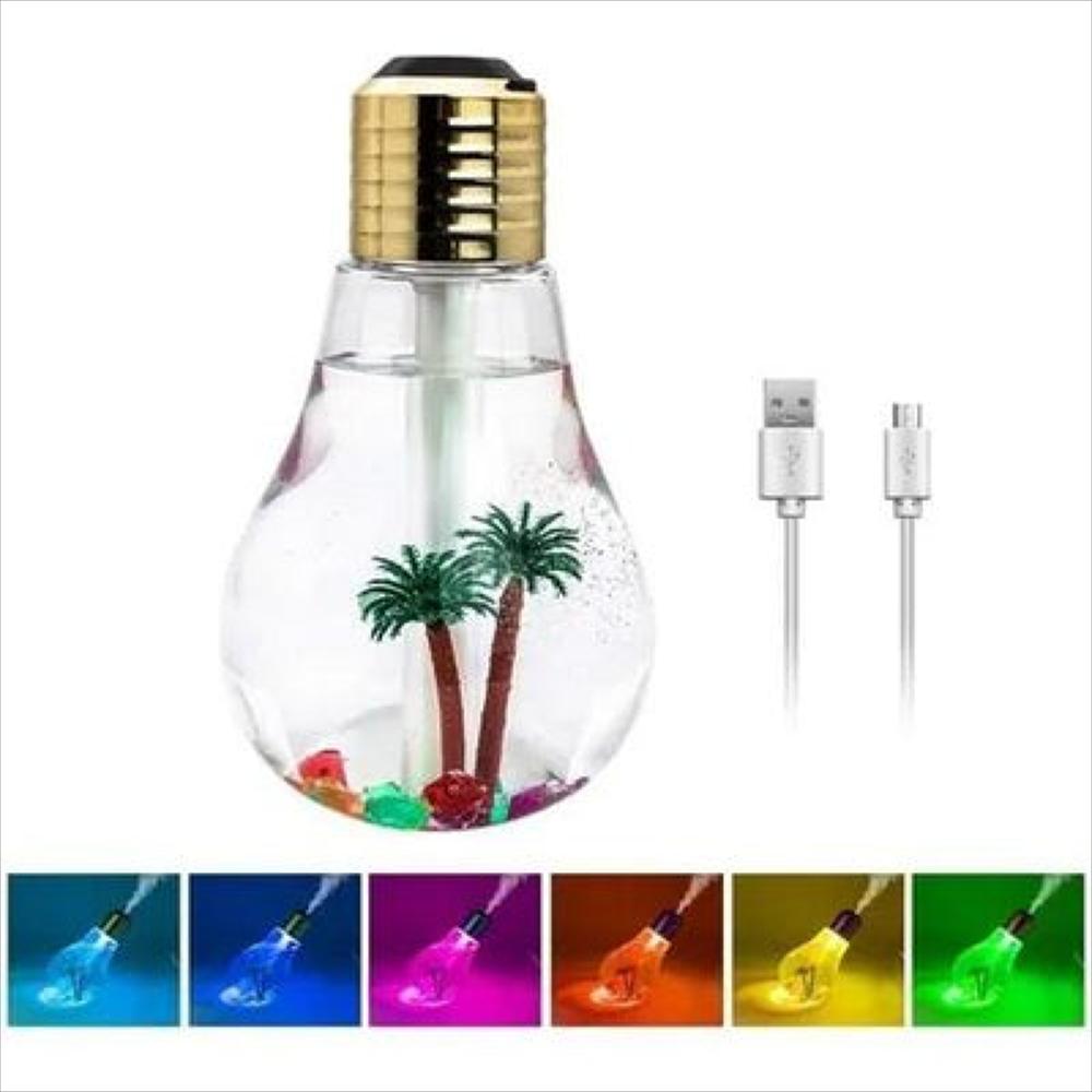 Humificador Diseño Bombillo Led Ultrasonico img #5