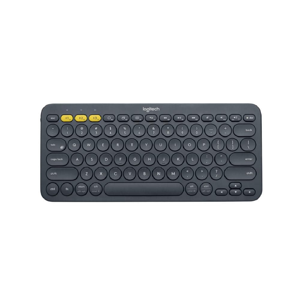Combo Inalámbrico Logitech: Mouse M350 +Teclado K380 Bluetooth Gris img #2