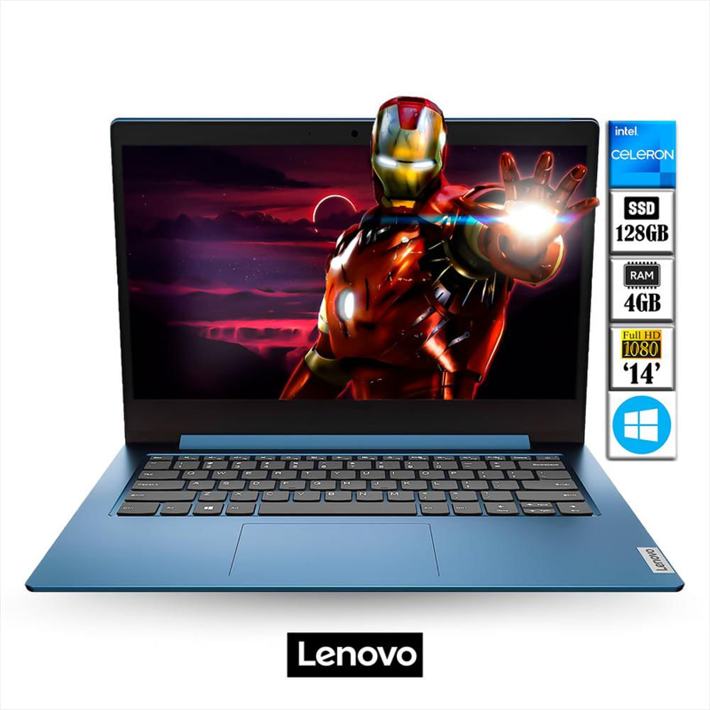 Portátil Lenovo 14' Intel Dual Core Ram 4Gb 128Gb Ssd img #1