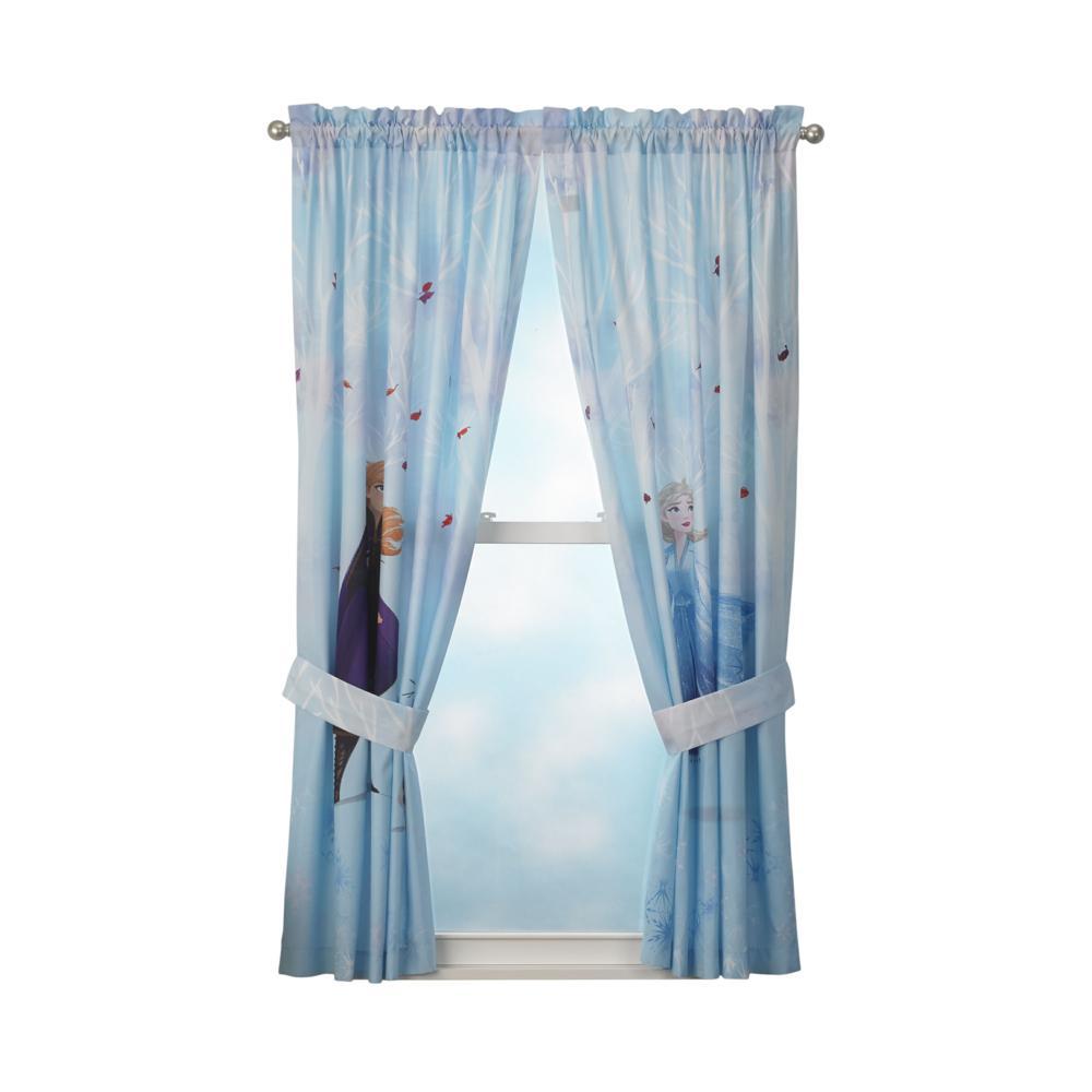 Cortinas Para Niños Importadas Frozen Disney img #1