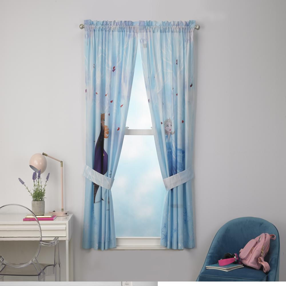 Cortinas Para Niños Importadas Frozen Disney img #2