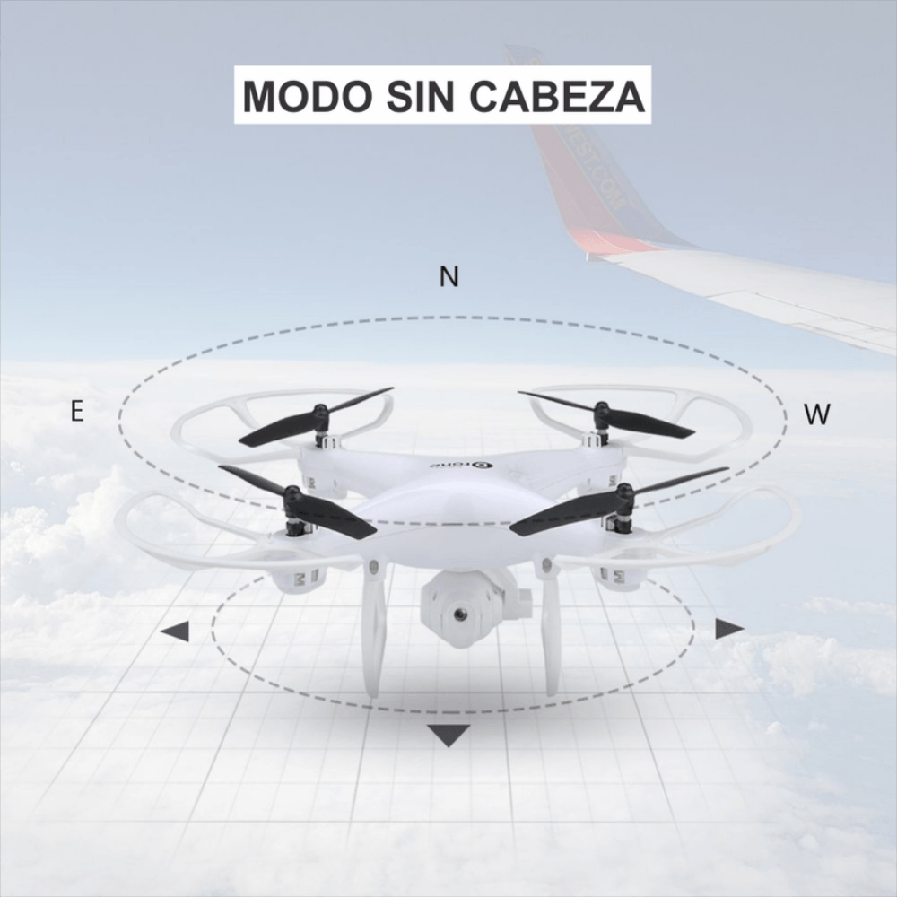 Drone con cámara WiFi 720P Lead Honor LH-X25S Explorers Sky img #3