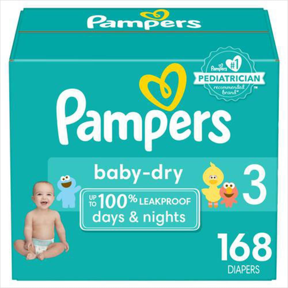 Pañales Pampers Etapa 3 X 168 Unidades img #1