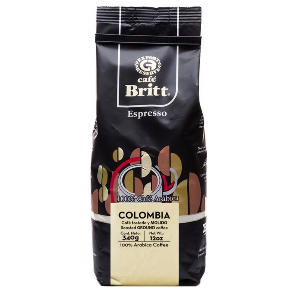 Café Britt Colombia Espresso Molido 340g img #1