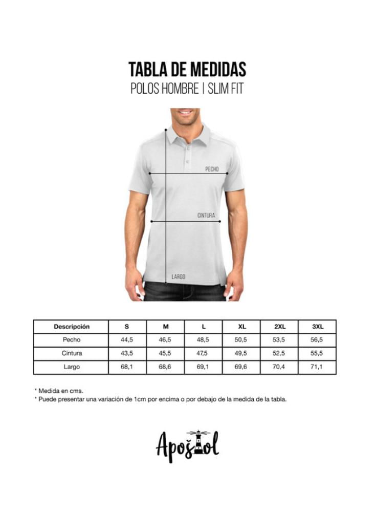 Camiseta polo Verde Militar hombre Apostol img #2