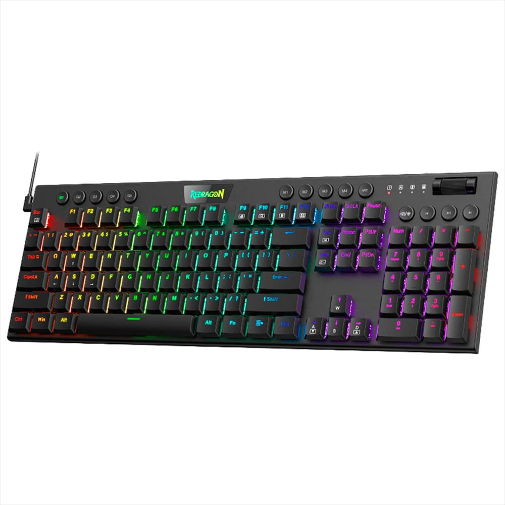 Teclado Redragon Mecanico K619 Horus Rgb Español Switch Red img #1