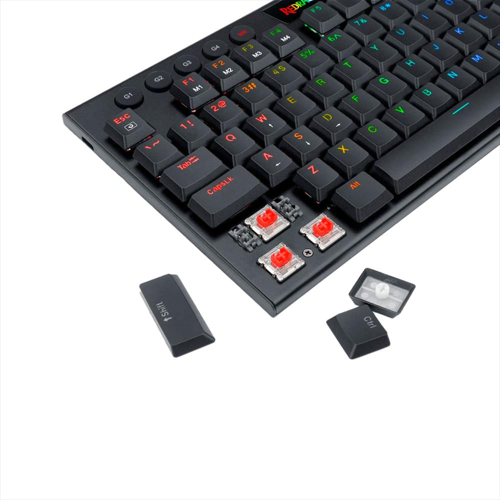 Teclado Redragon Mecanico K619 Horus Rgb Español Switch Red img #5