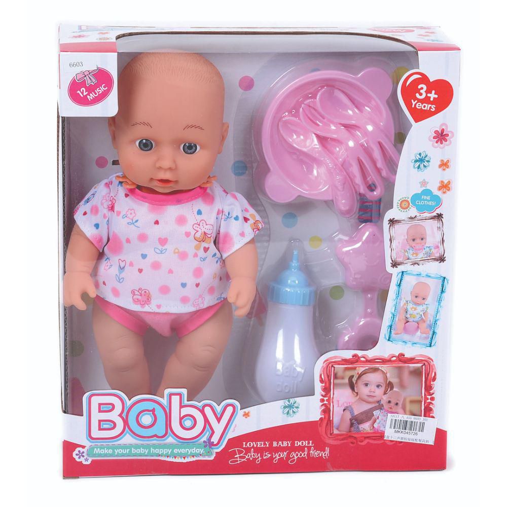 Muñeco Lovely Baby 12 sonidos Caja PLASTICOS ASOCIADOS img #1