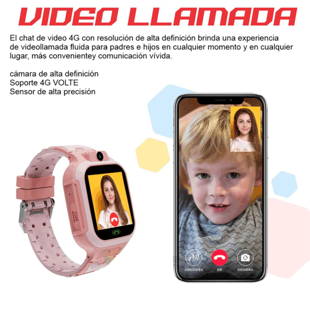 Reloj Inteligente Para Niños Gps Smarwatch Llamadas Cámara T20 img #4