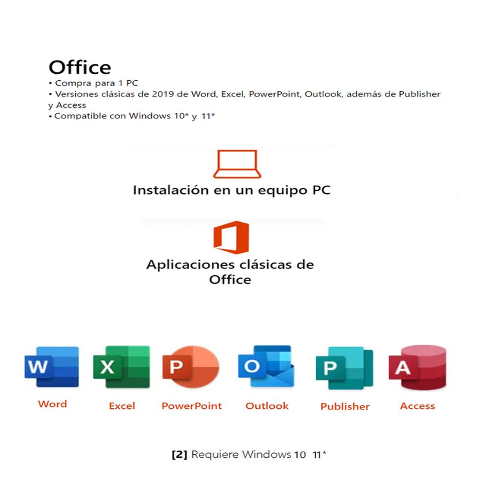 Office Profesional Plus 2021 1 Pc Transferible img #2