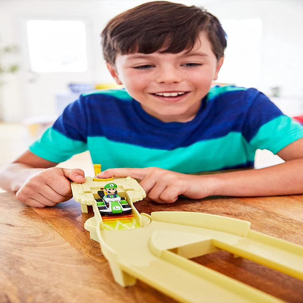 Set De Pista De Carros Hot Wheels Mario Kart Thwomp img #3