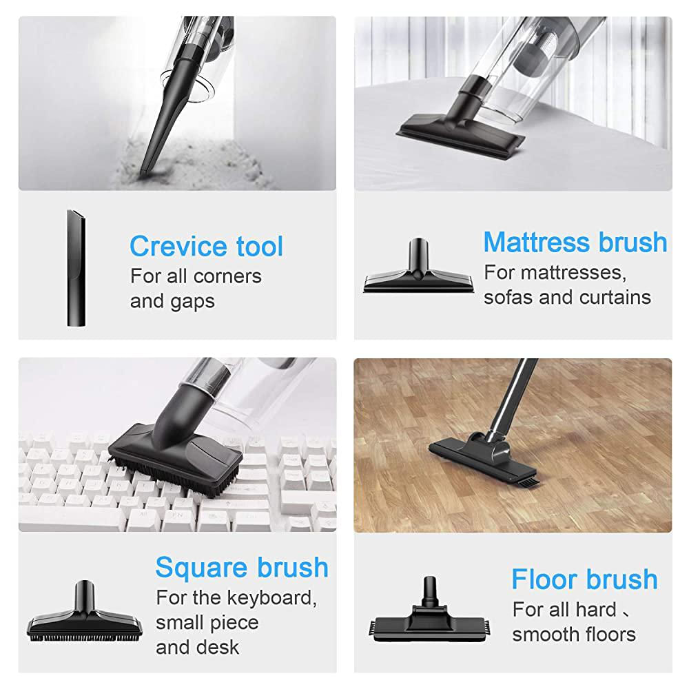 Aspiradora inalambrica recargable img #3