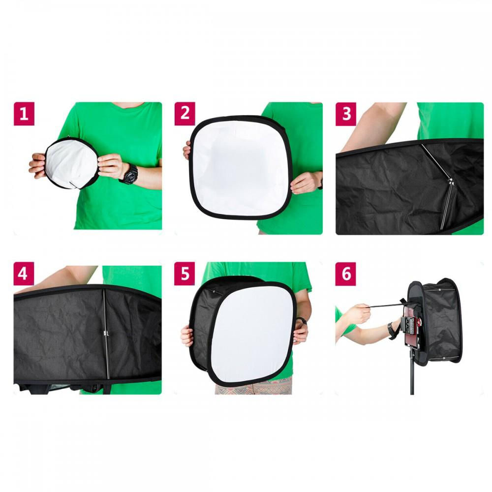 Softbox Difusor Plegable para Panel Luz Led img #4
