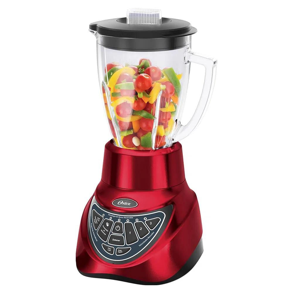 Licuadora Oster Reversible Roja Con Funciones Preprogramadas img #1