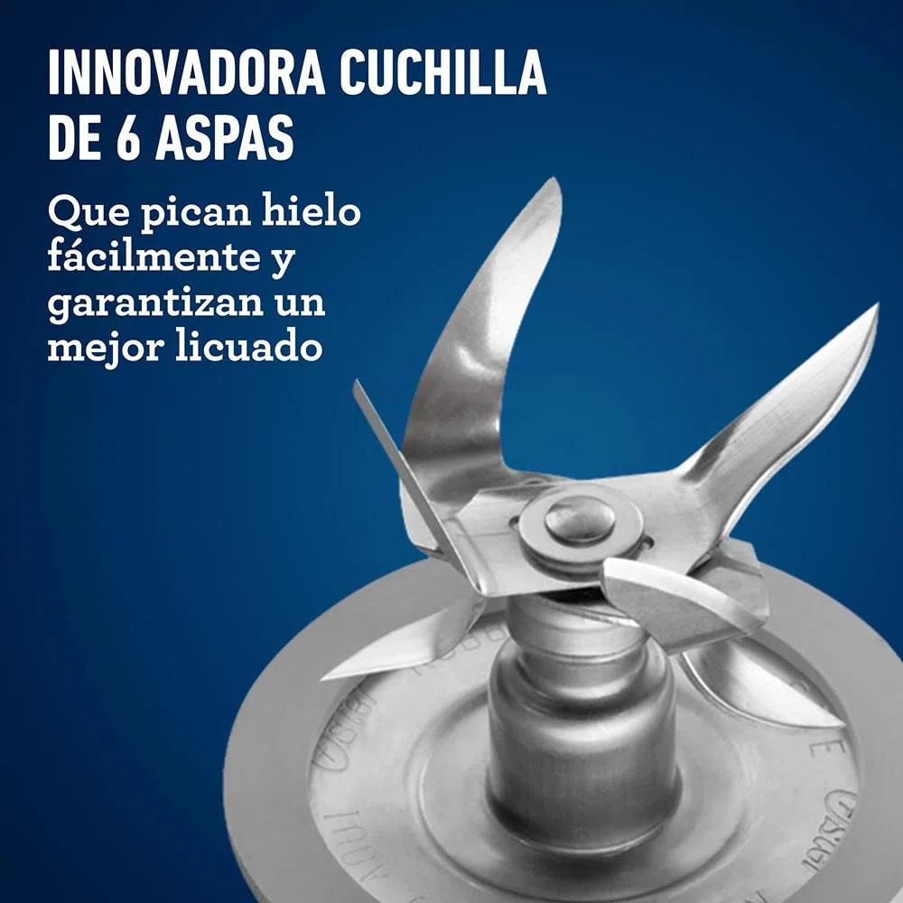 Licuadora Oster Reversible Roja Con Funciones Preprogramadas img #4