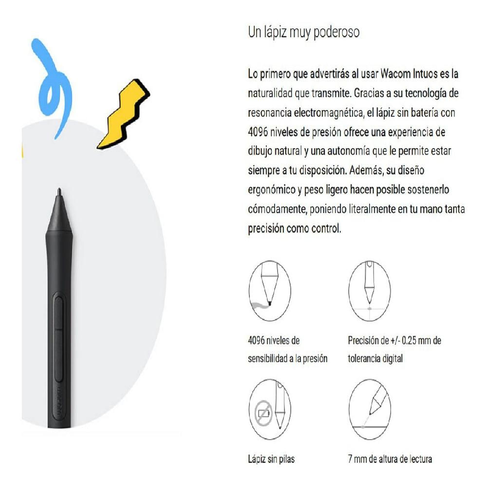 Tabla Digitalizadora Wacom Intuos S Ctl 4100 / Small img #3