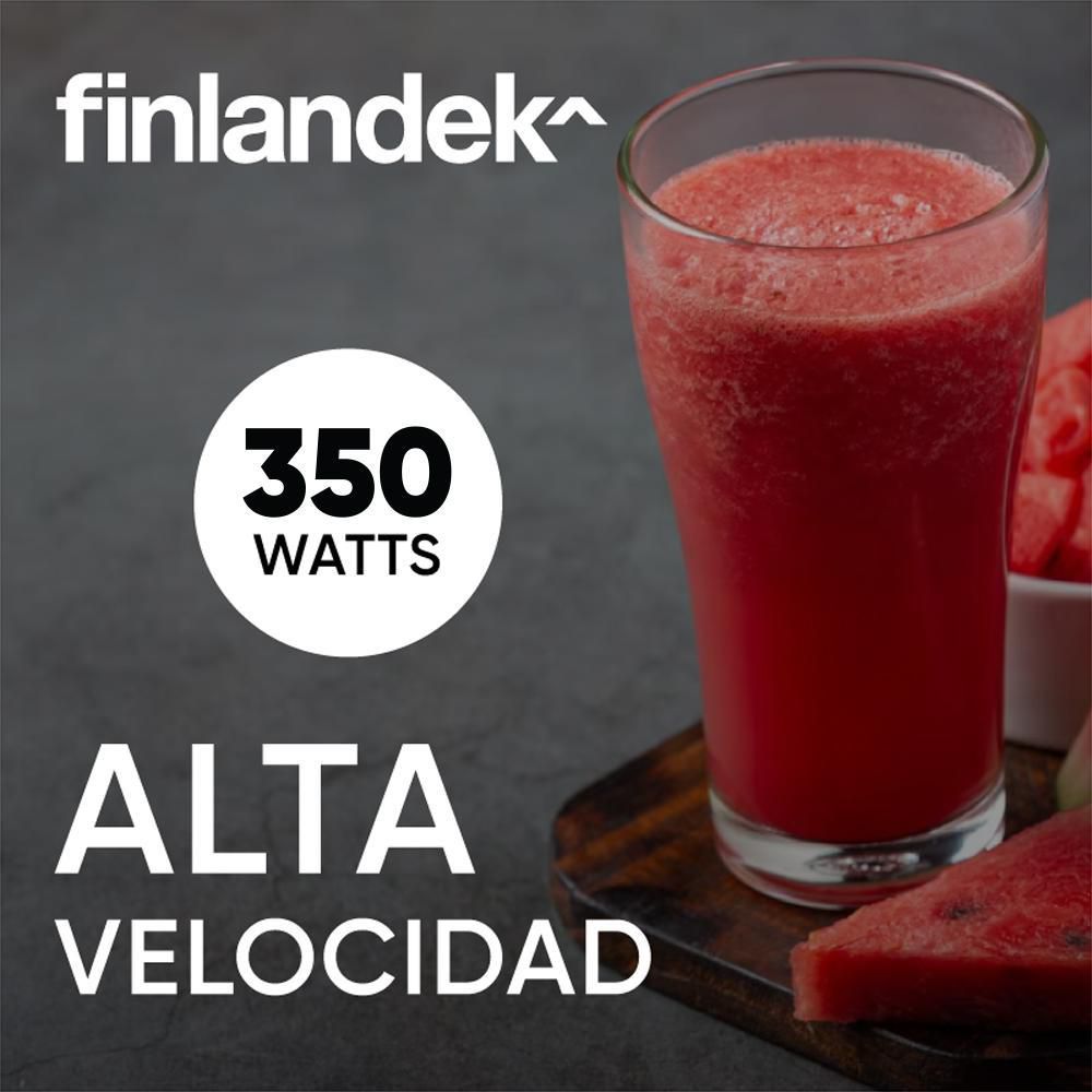 Licuadora 4 v vaso plast ne  FINLANDEK FI33129 img #4