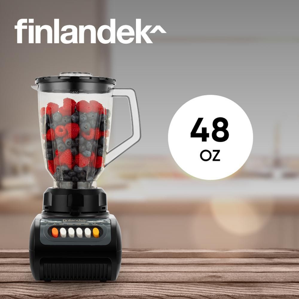 Licuadora 4 v vaso plast ne  FINLANDEK FI33129 img #7