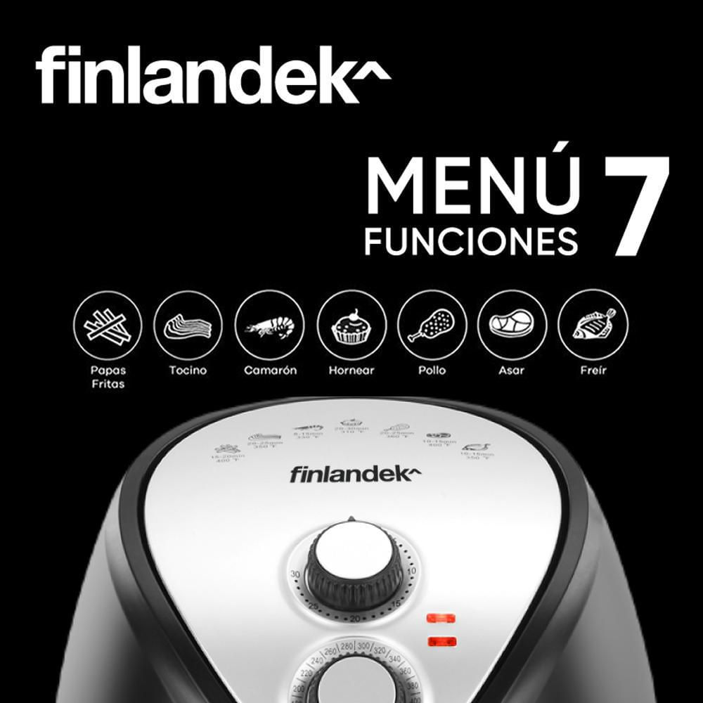 Freidora de Aire 3.2 Lt ne FINLANDEK FIDF329 img #6