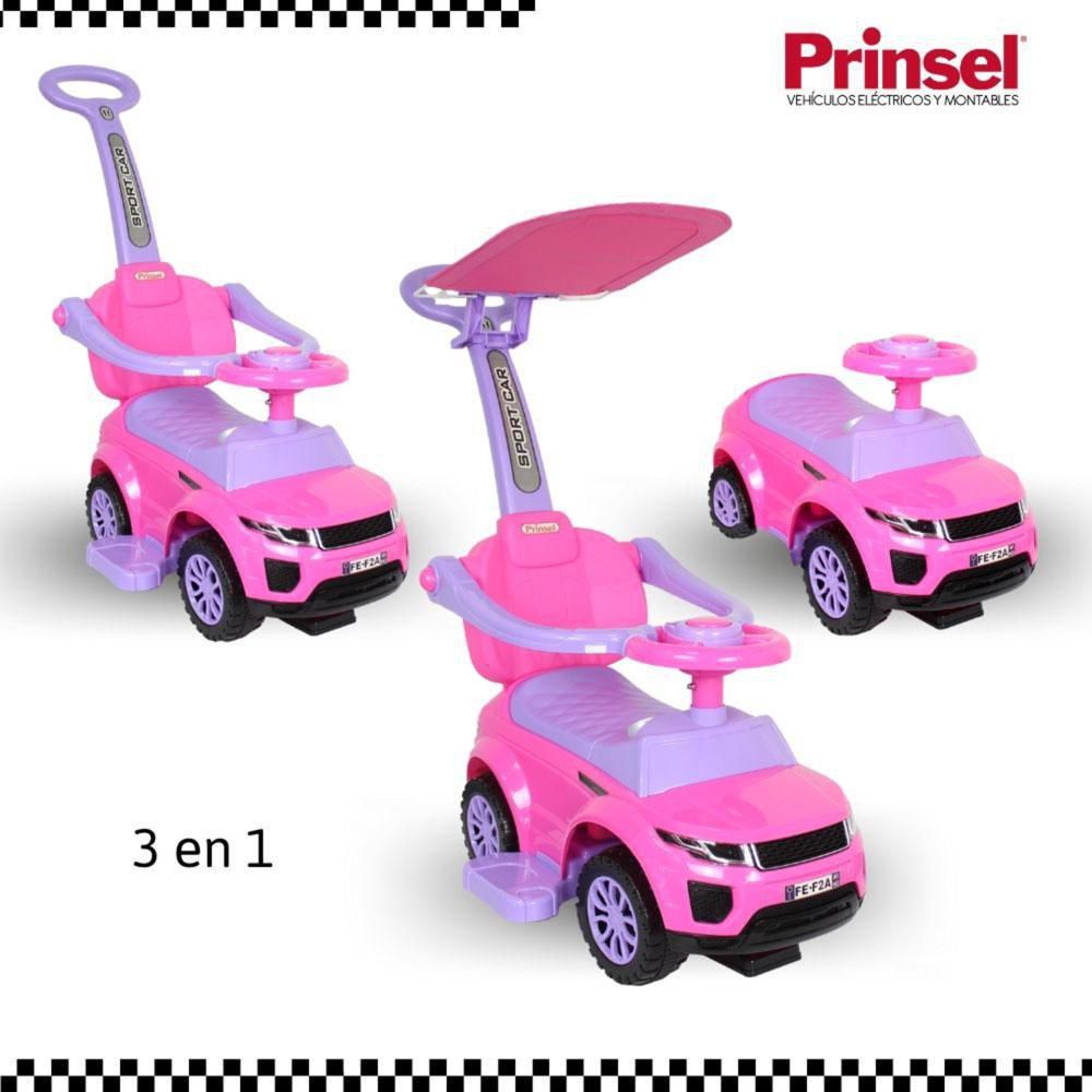 Carro Montable Para Niños Correpasillo Discovery Special Rosa PRINSEL img #2