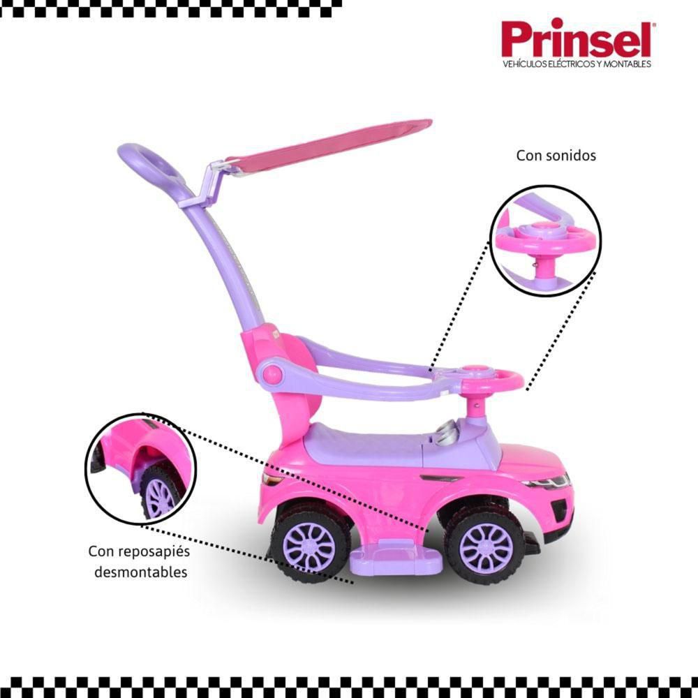 Carro Montable Para Niños Correpasillo Discovery Special Rosa PRINSEL img #3