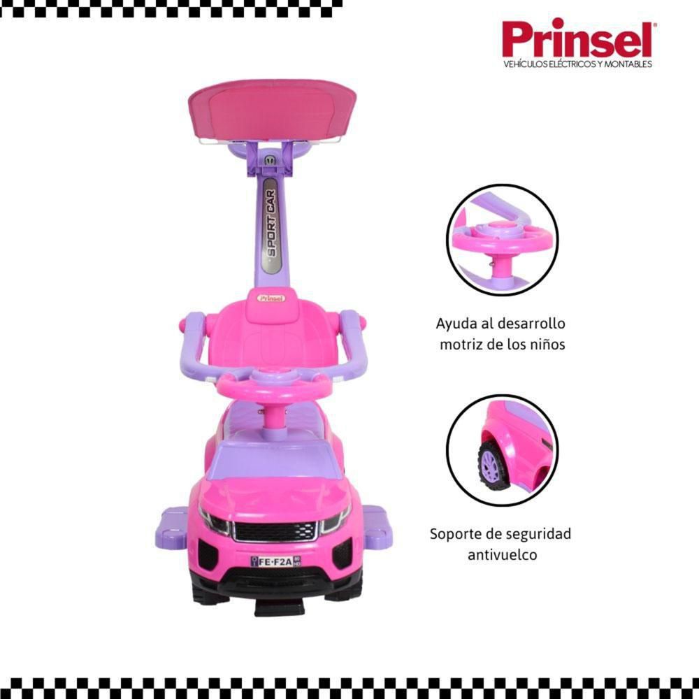 Carro Montable Para Niños Correpasillo Discovery Special Rosa PRINSEL img #4
