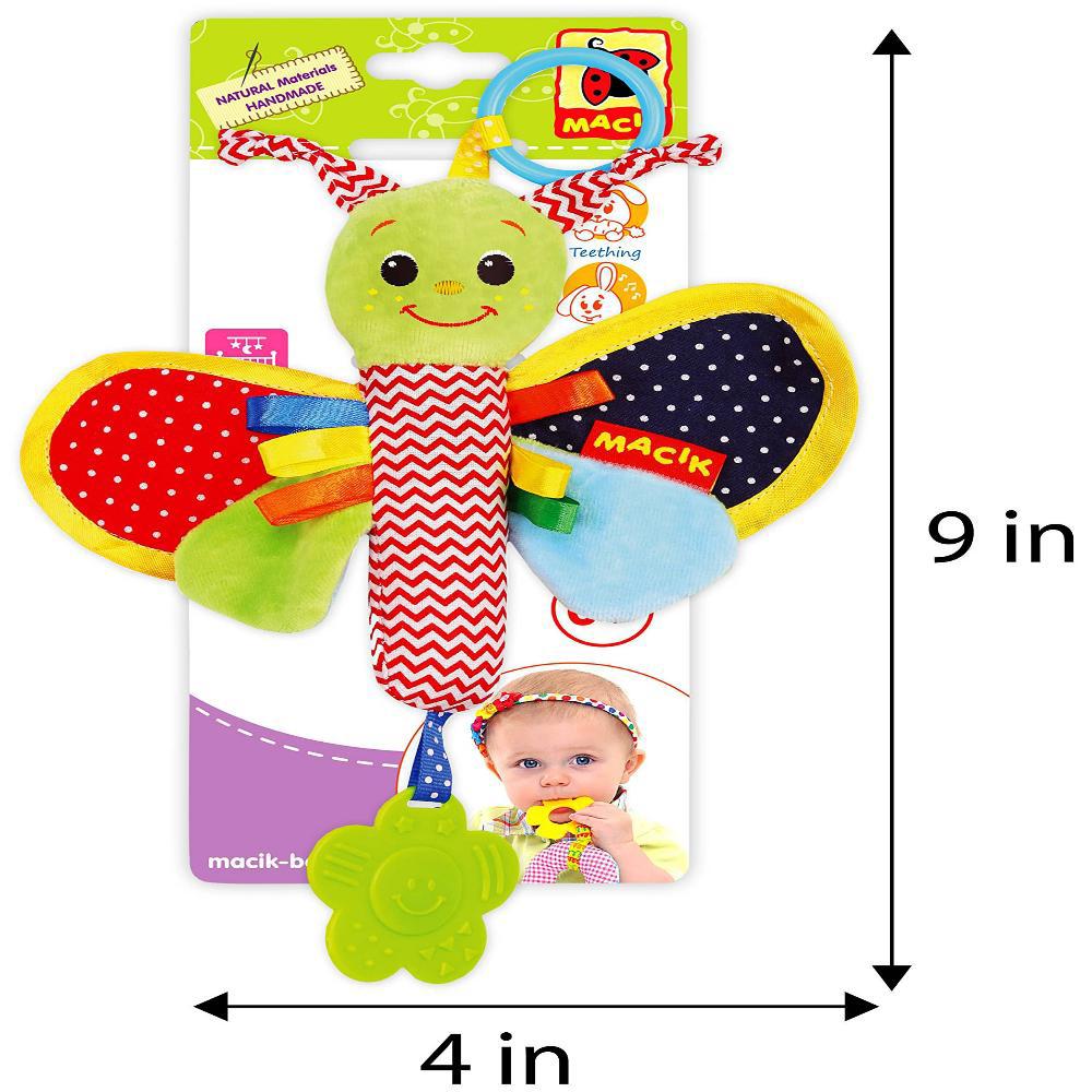 Juguete Sonajero Para Bebés Recién Nacidos De Mariposa img #3
