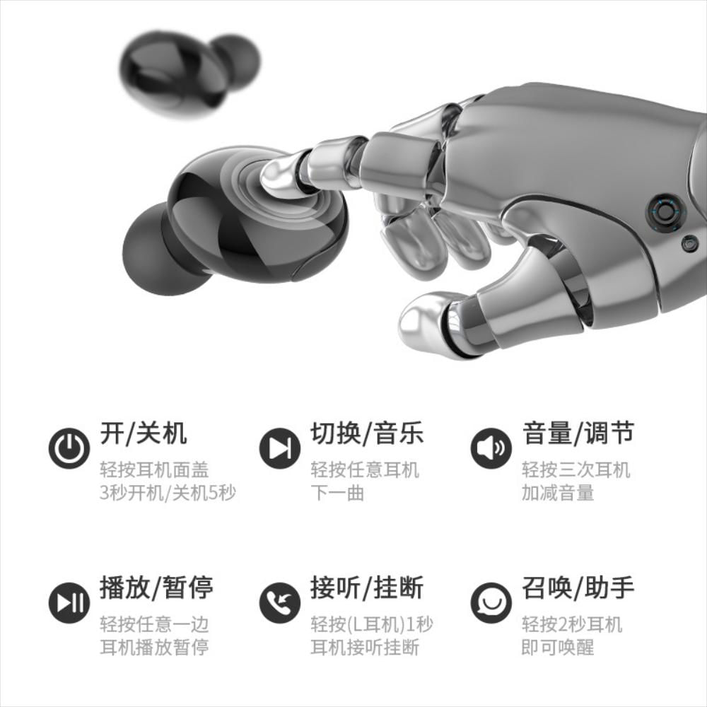 Audifonos Auricular Bluetooth Inalámbrico Mini True Wireless img #5